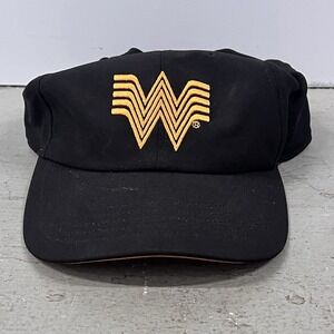 WHATABURGER Hat Snap-back Cap Mesh Back Staff Employee Crew Member Texas Burgers